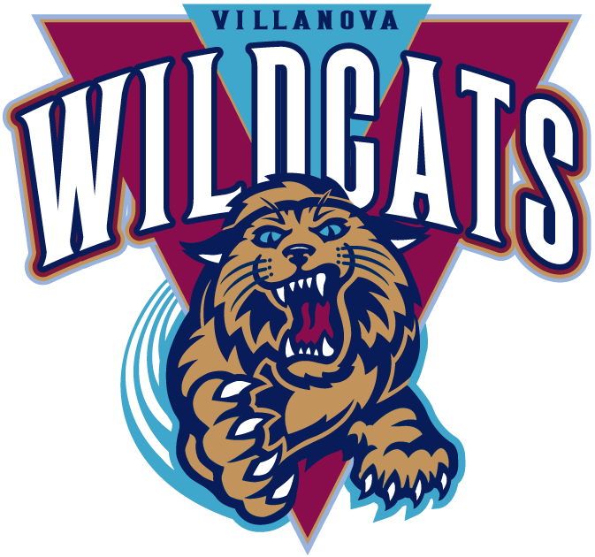 Villanova Wildcats 1996-2003 Primary Logo iron on transfers for clothing